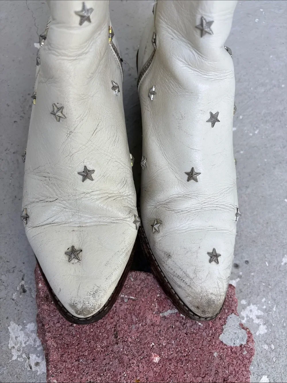 Distressed  Zadig & Voltaire Tyler Booties